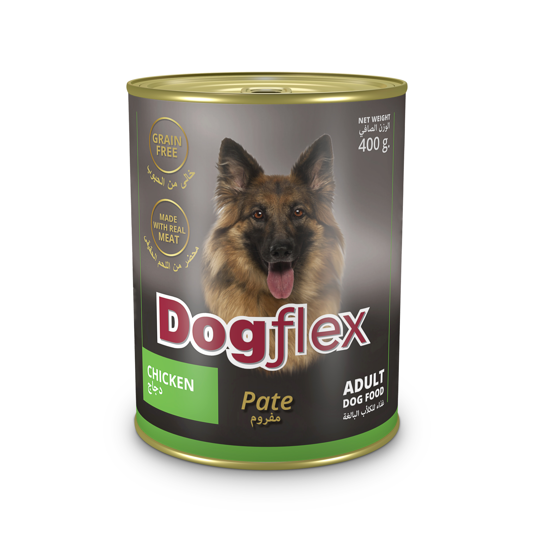 Dogflex can dog food - chicken ( pate)